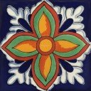 Mexican Talavera Tile Firenze - SALE 4X4"